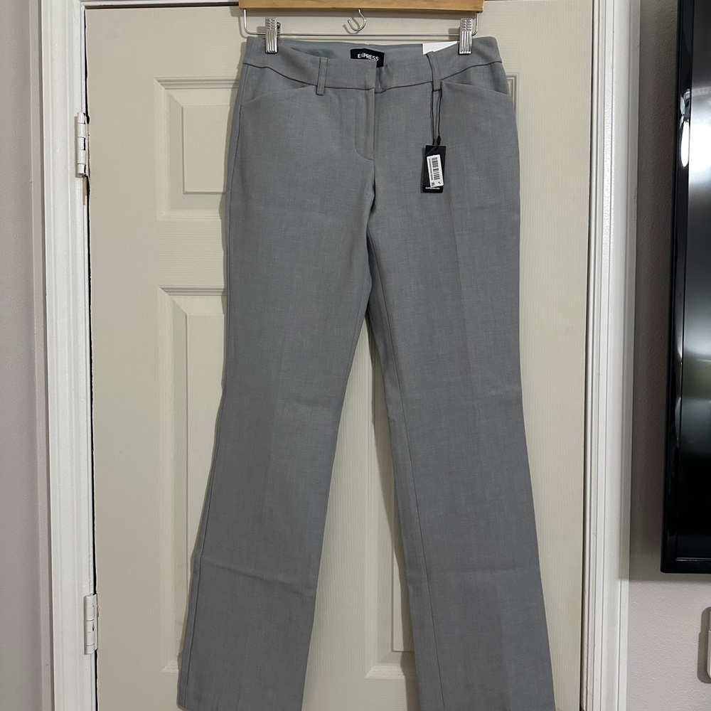 Express Editor Barely Boot Low Rise Pants